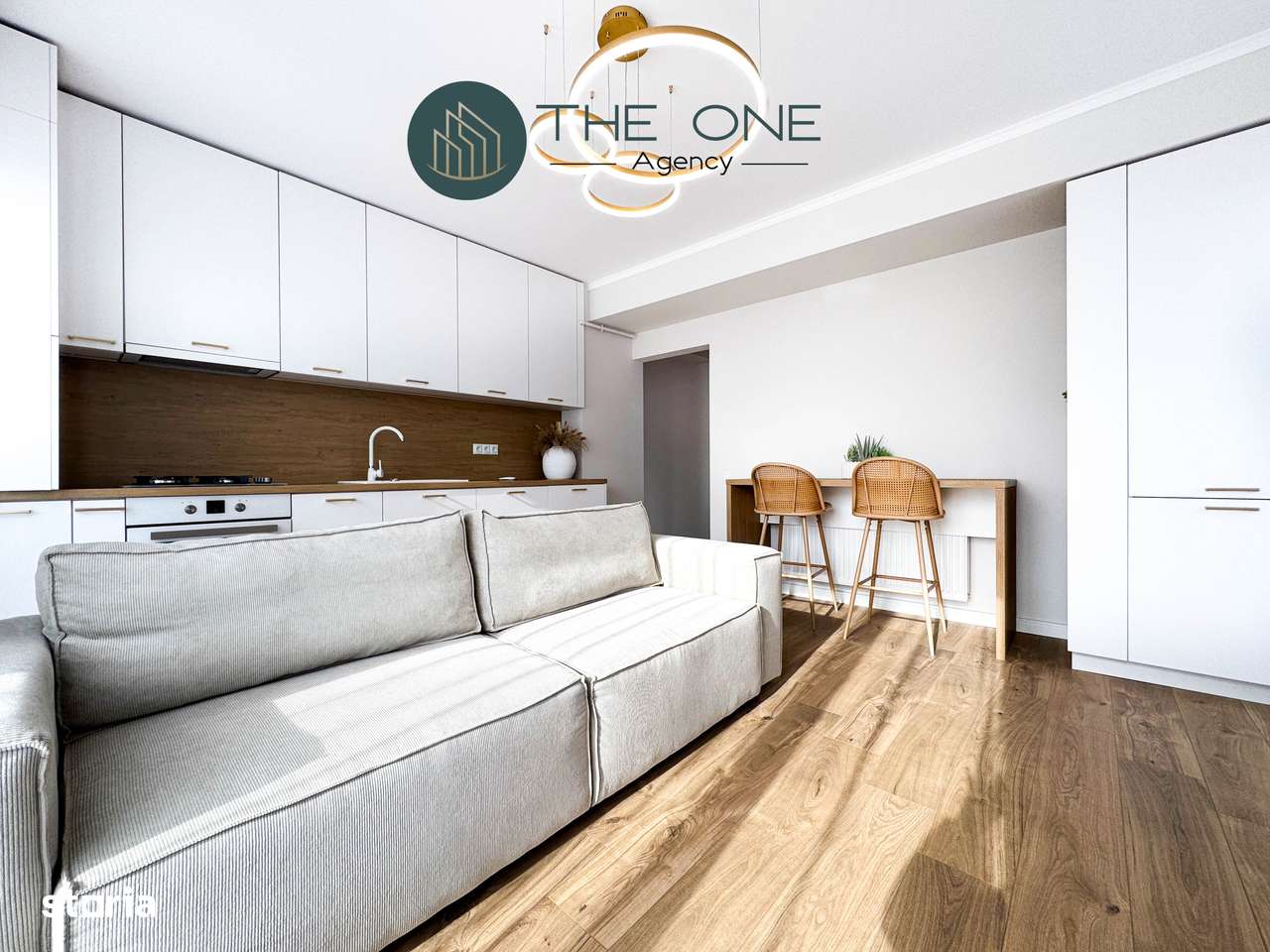 Apartament 2 camere - FINISAT Modern, parcare | FLORESTI - Imagine principală: 1/10