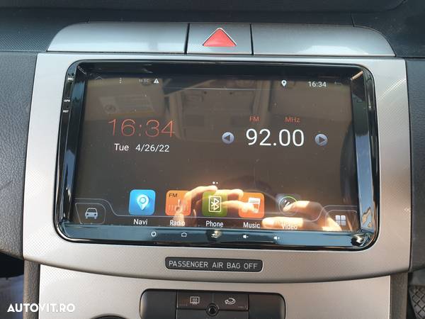 Navigatie Android 10 Dedicata cu Ecran Tactil Touchscreen 4 Core 32GB ROM 2GB RAM DDR3 Volkswagen Golf 6 2008 - 2014 sdgnbvpb61 - 3