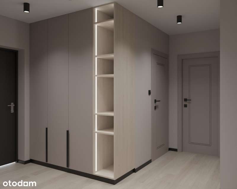 3-pokojowe mieszkanie z garderobą i dużym balkonem | Wysoki standard!-8