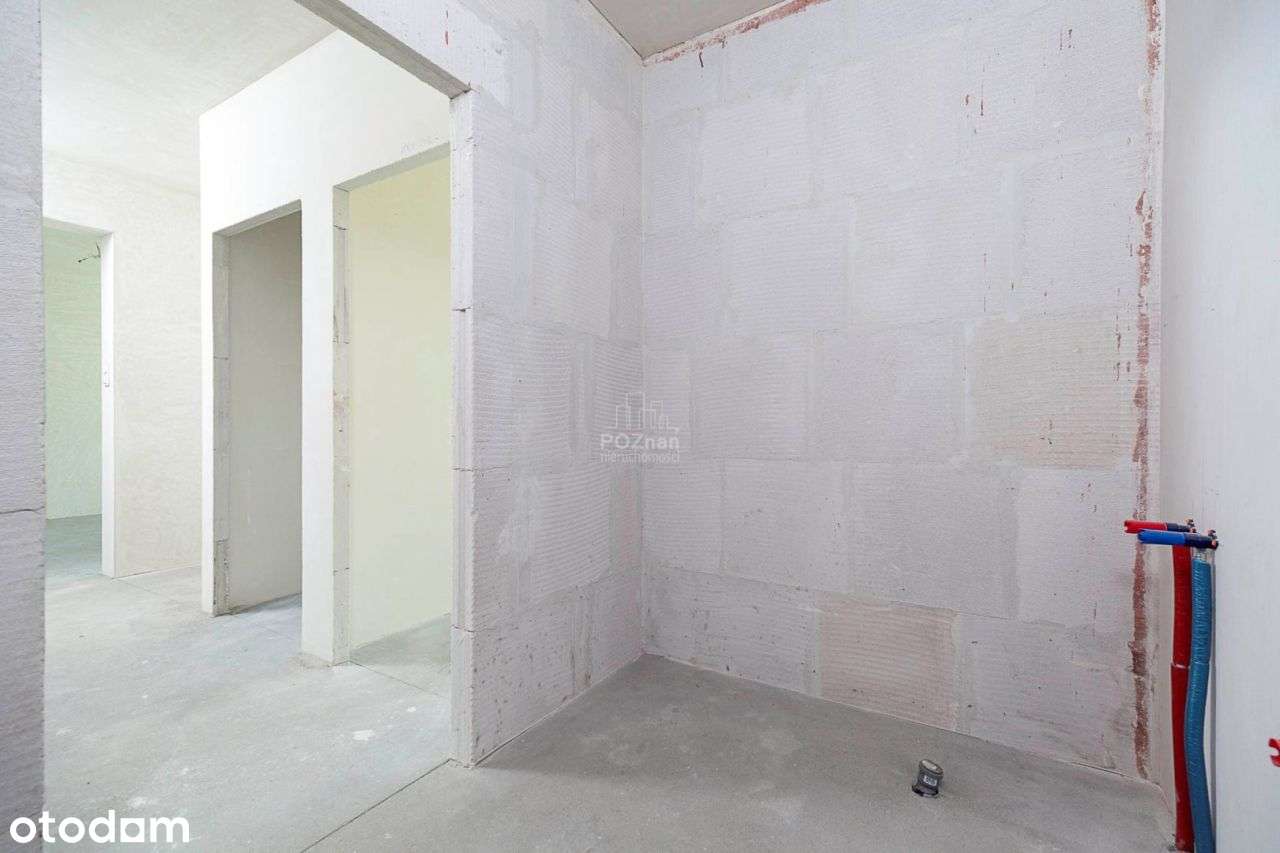 3 pok, duży balkon 13m2, Marcelińska 18-12