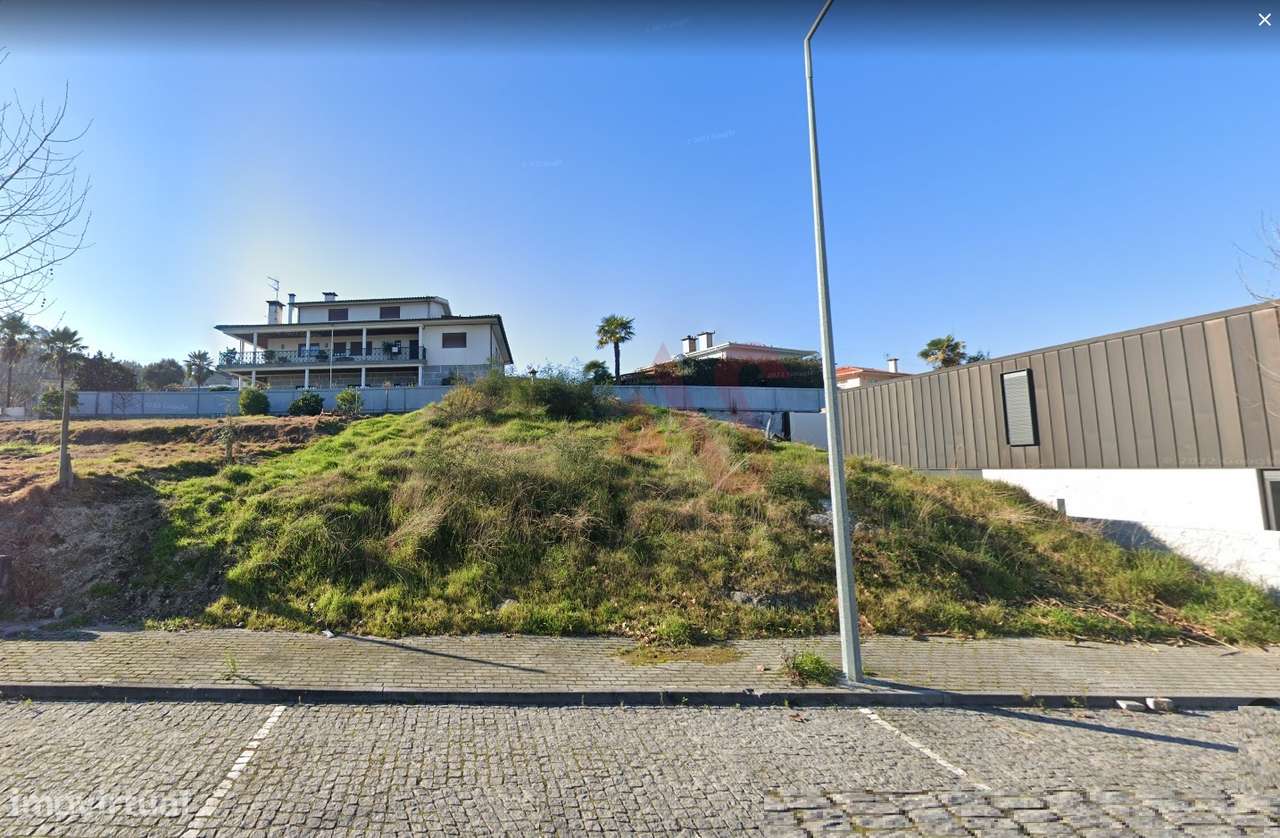 Terreno para construção com 520 m2 em Fermentões, Guimarães - Grande imagem: 4/9