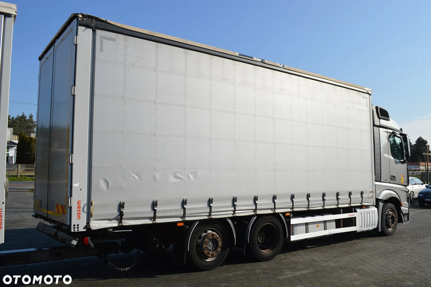 Mercedes-Benz ACTROS 2545 EURO 6 ZESTAW PRZESTRZENNY FIRANKA PLANDEKA - 8