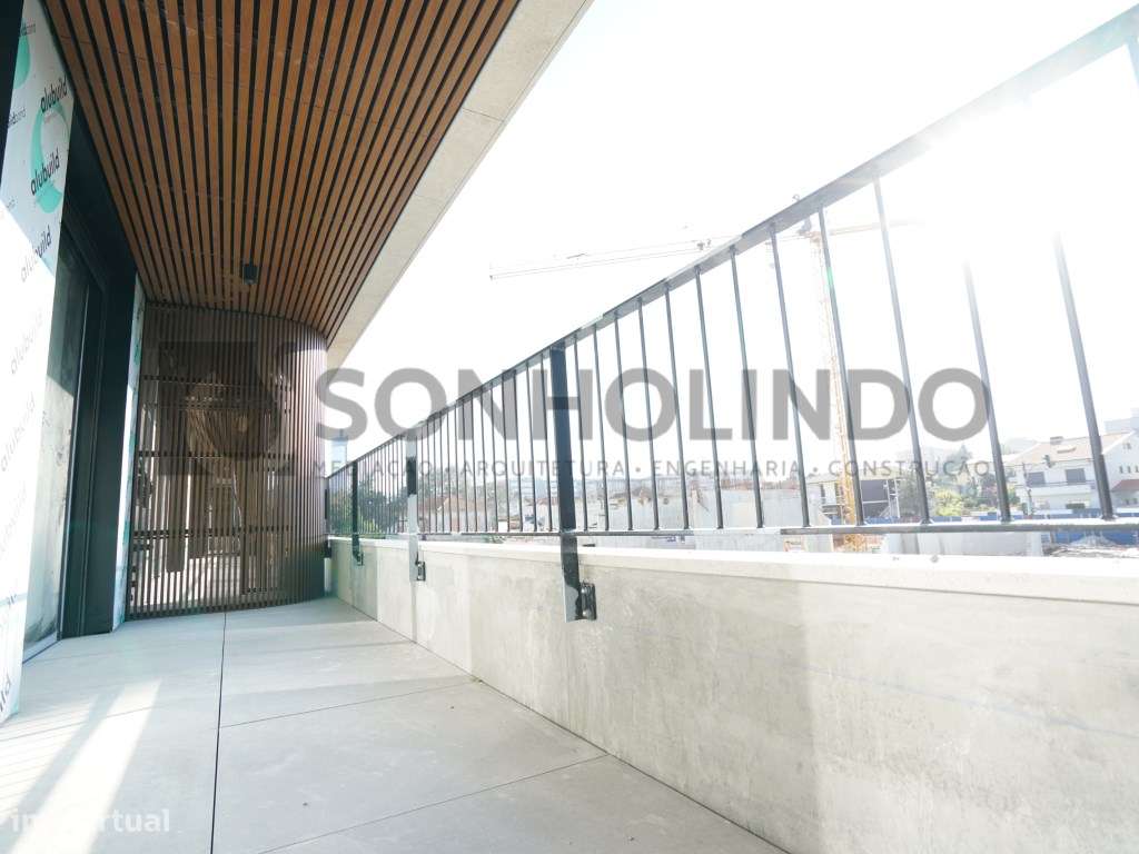 Apartamento T1 novo com varanda, exposição solar Nascente, garagem ...-15