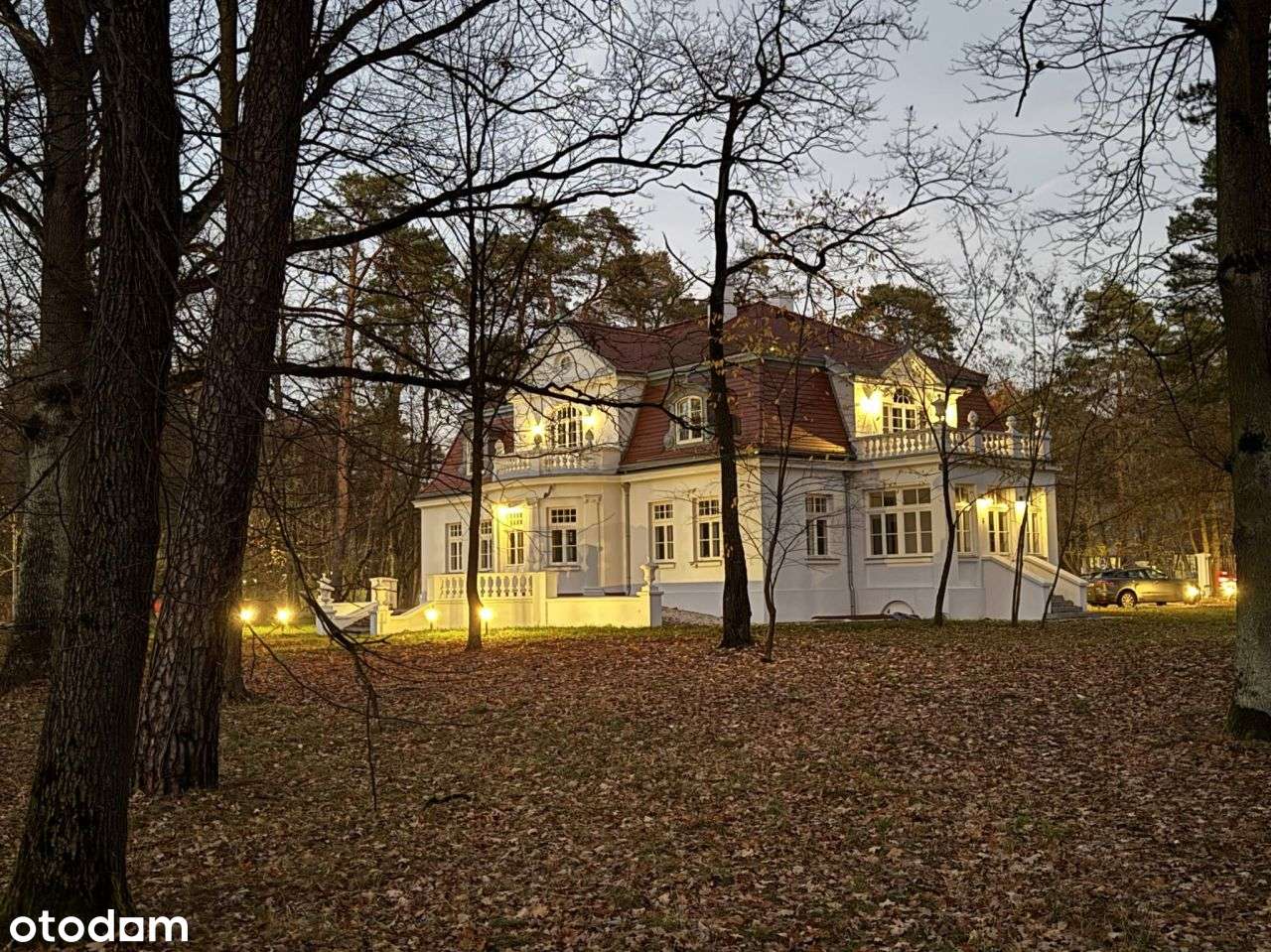 Posiadłość nad rzeką w Konstancinie.-6