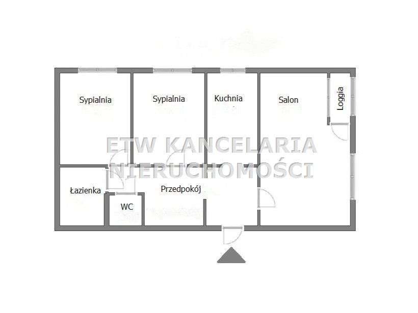 Ciche 3 pokoje, widna kuchnia, loggia-11