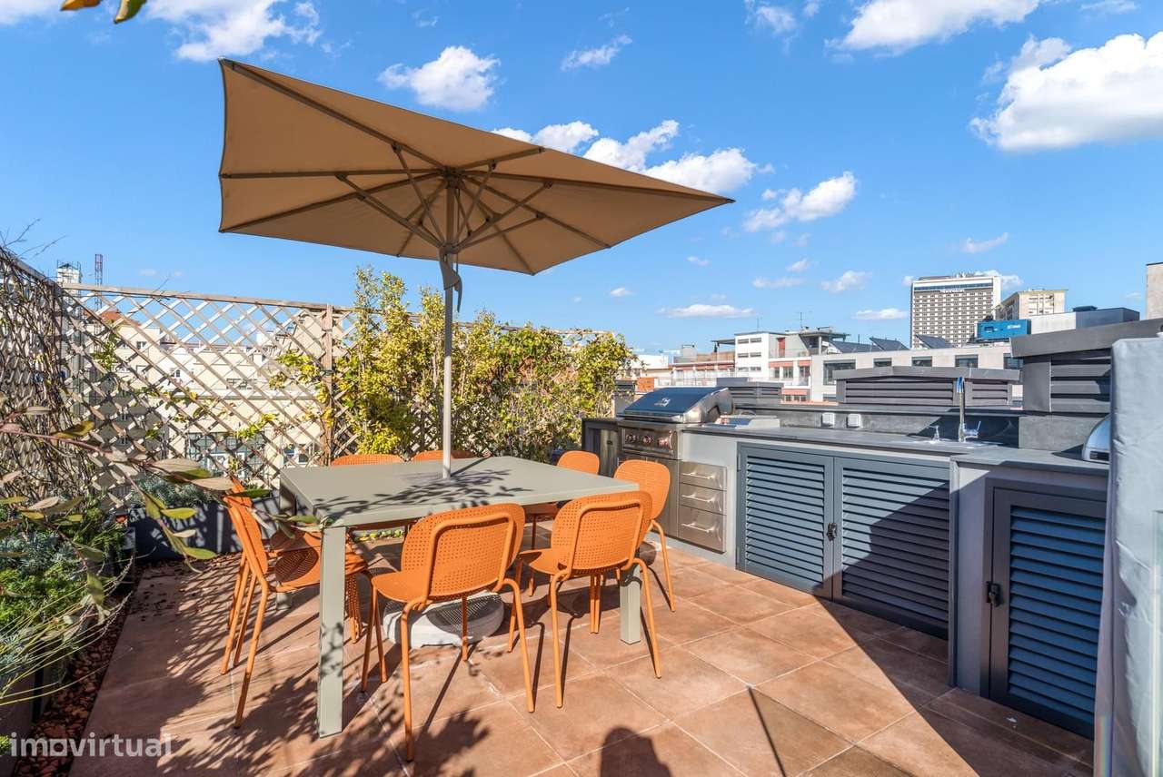 Apartamento T4 com piscina, Avenidas Novas, Lisboa - Grande imagem: 5/55