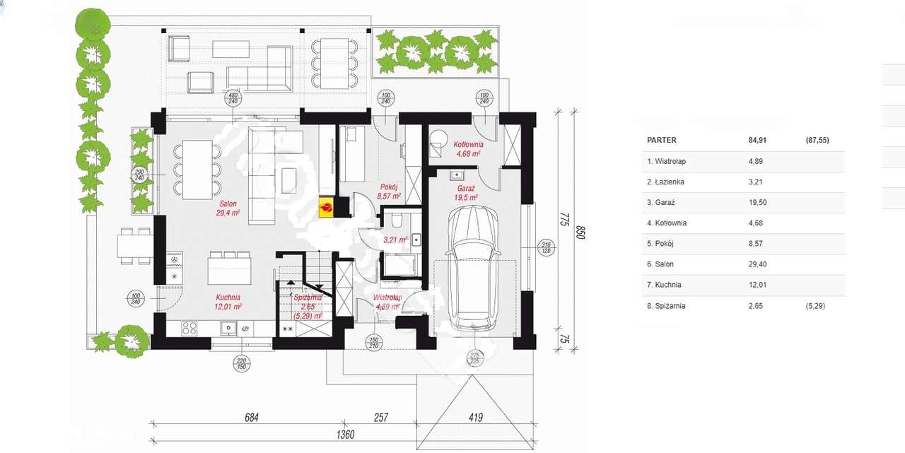 Nowoczesny dom 176m2, 5 sypialni, ul. Przerwa Przemyśl - Pełny obrazek: 5/7