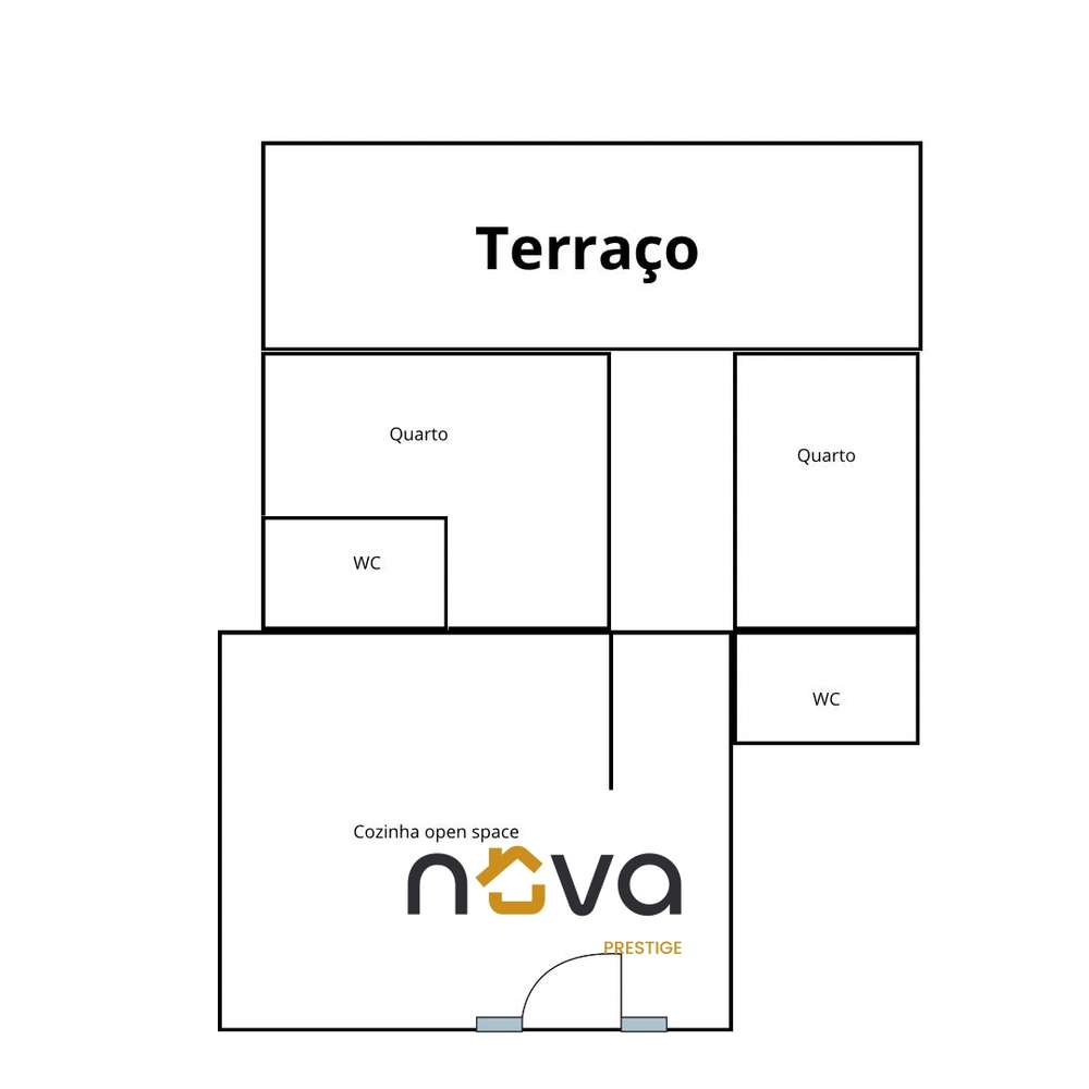 Apartamento T2 com terraço em Vila do Conde-20