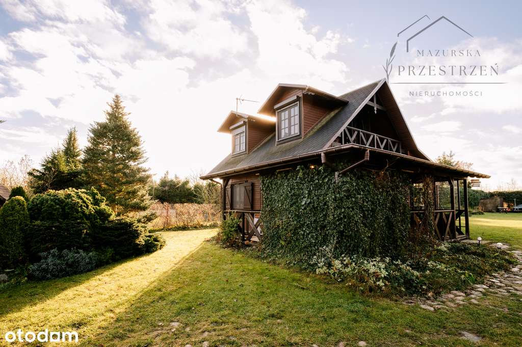 Całoroczny domek 30 m od jeziora, działka 1200 m²-14