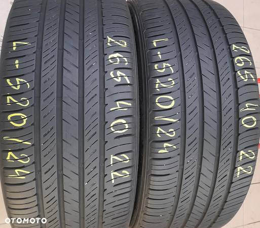 265/40r22 106W (L520/24)003 2szt 6mm HP71 Crugen KUMHO 2020r LETNIE - 1