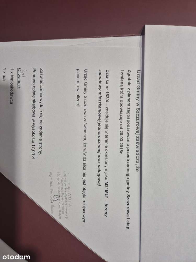 Działka budowlana 22 ary – Rylowa, gm. Szczurowa l Media w pobliżu - Pełny obrazek: 4/4