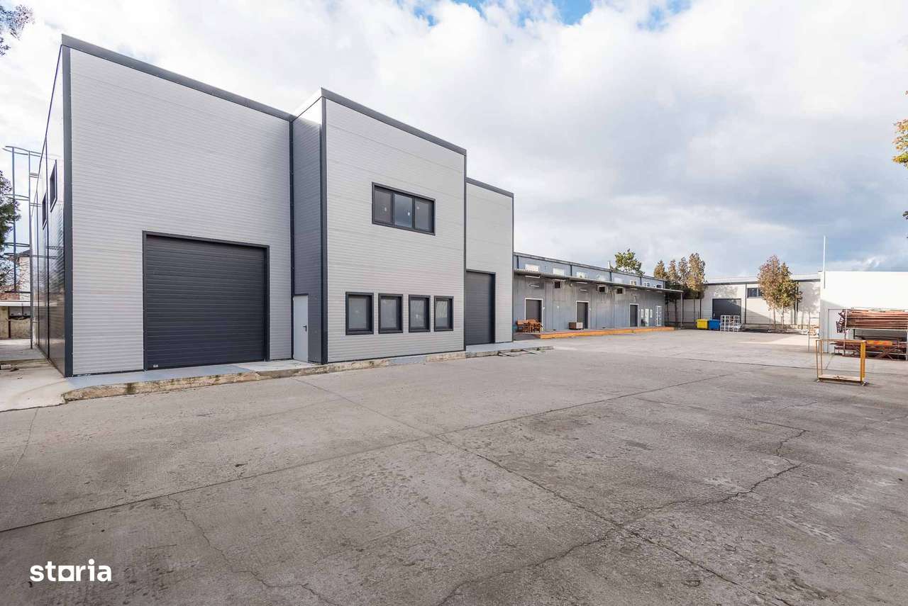 Vânzare complex birouri + depozite – 4.231 mp teren – Tunari - Imagine principală: 2/20