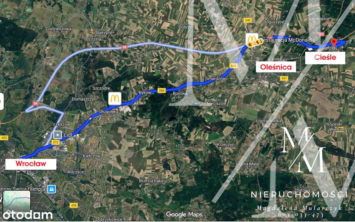 Atrakcyjna działka z szybkim dojazdem do miasta Oleśnica-6