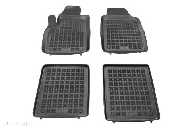 Set covorase auto din cauciuc Fiat Panda 2, 2003-2012, presuri tip tavita marca Rezaw Plast 201502 - 1