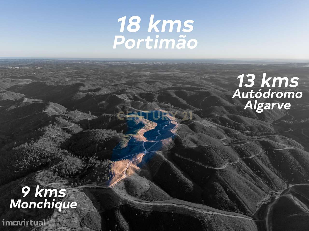 Terreno Rústico de 21 Hectares em Monchique - Grande imagem: 3/21