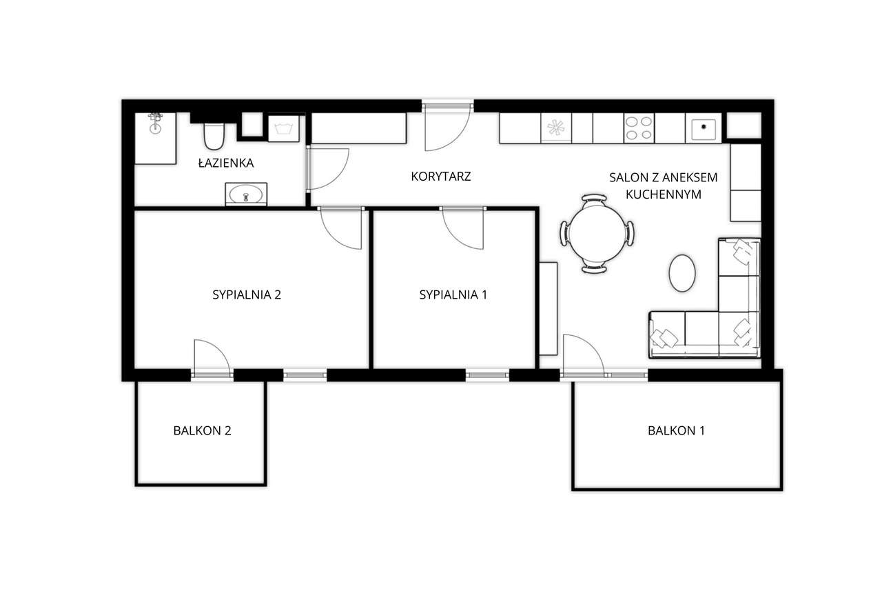 Piękny APARTAMENT na NOWOCZESNYM osiedlu idealny dla PARY-1