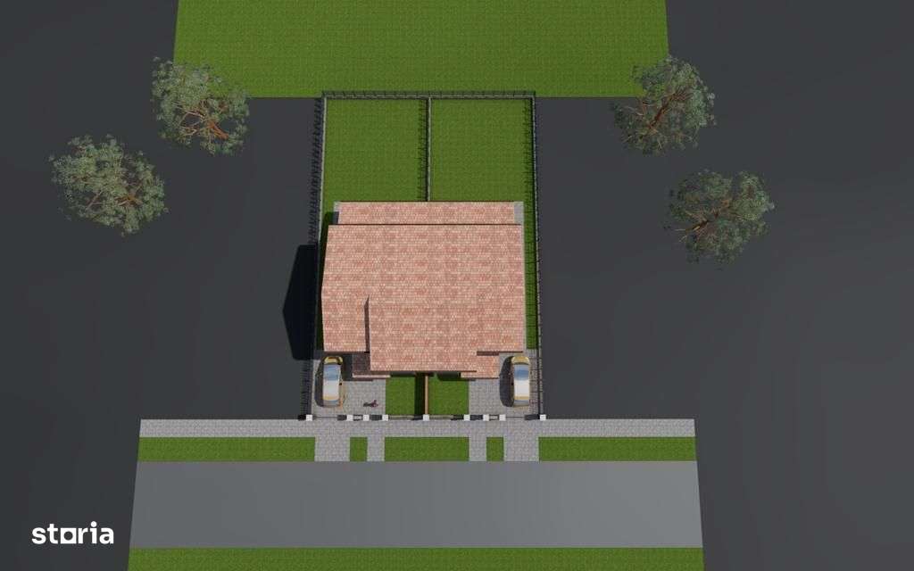 1/2 Duplex, P+1, 5 camere, 104mpU, 350mpT, Cartierul Primaverii!-5