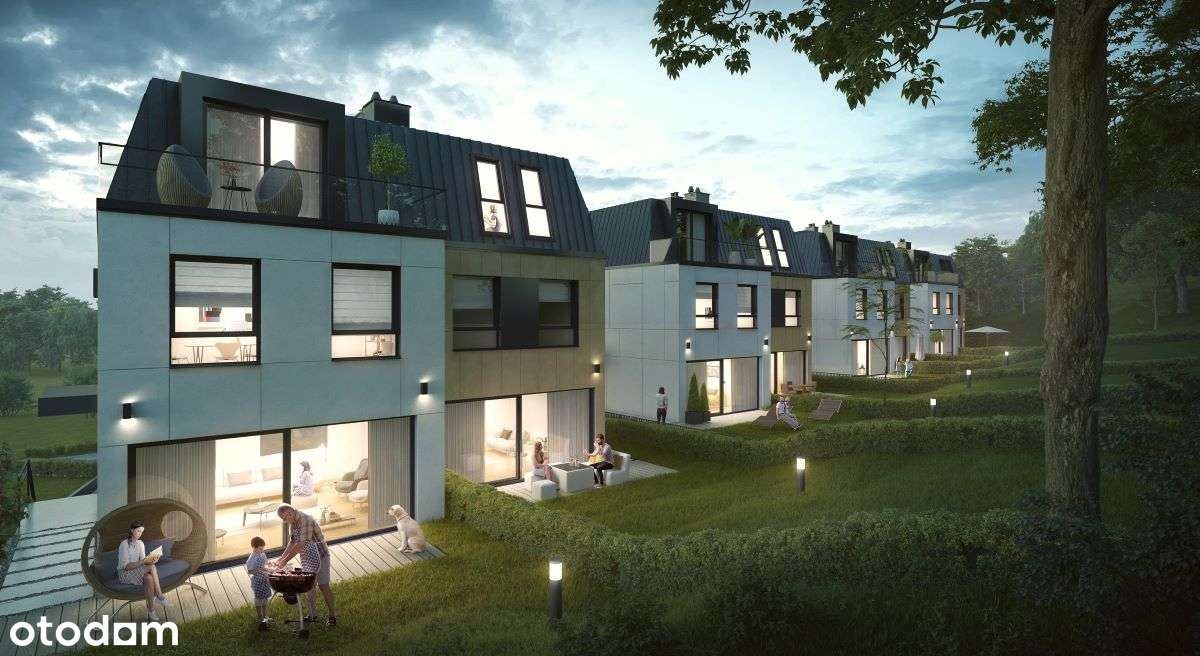 Działka z PnB + gotowy projekt 8 domów w zabudowie bliźniaczej-1