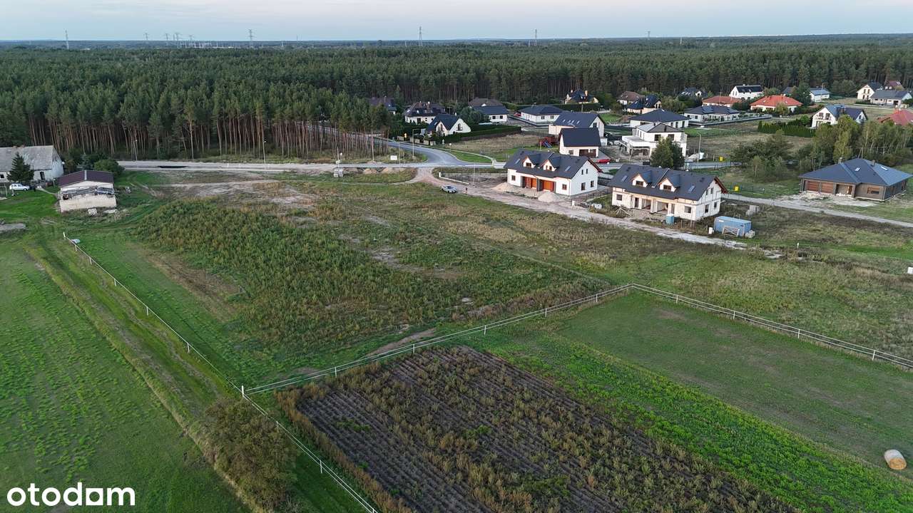 Kruszyn Krajeński - działka budowlana pod lasem 936 m2 - Pełny obrazek: 2/4