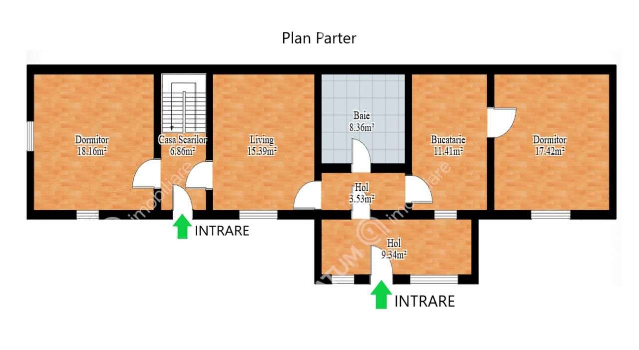 Casa individuala 5 camere piscina interioara teren 500 mp Turnisor-8