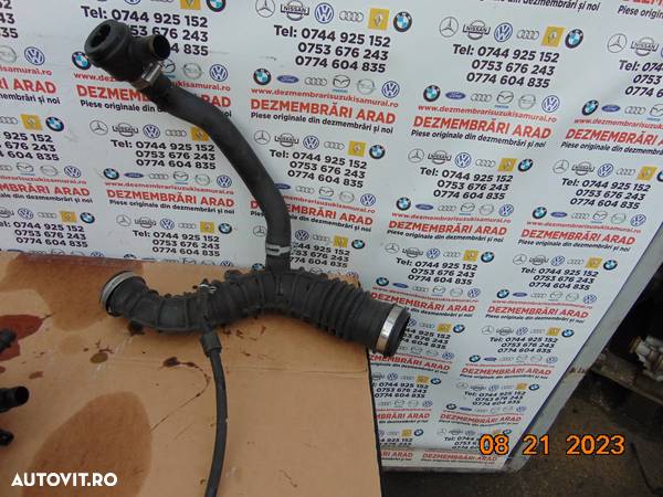 Furtun intercooler Dacia 0.9 logan mcv sandero renault Clio 4 0.9 caltur furtun turbo tub 0.9tce 165764382r - 1