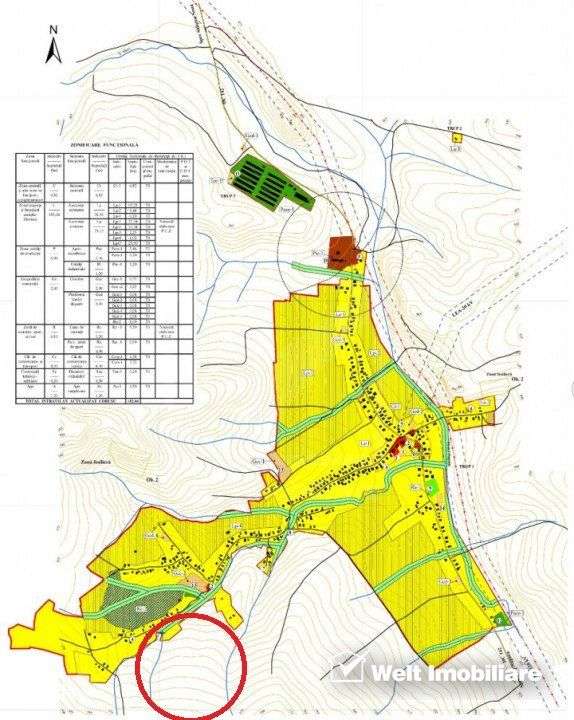 Teren extravilan 4400 mp, pozitie elevata, langa padure, Corusu - Imagine principală: 2/3
