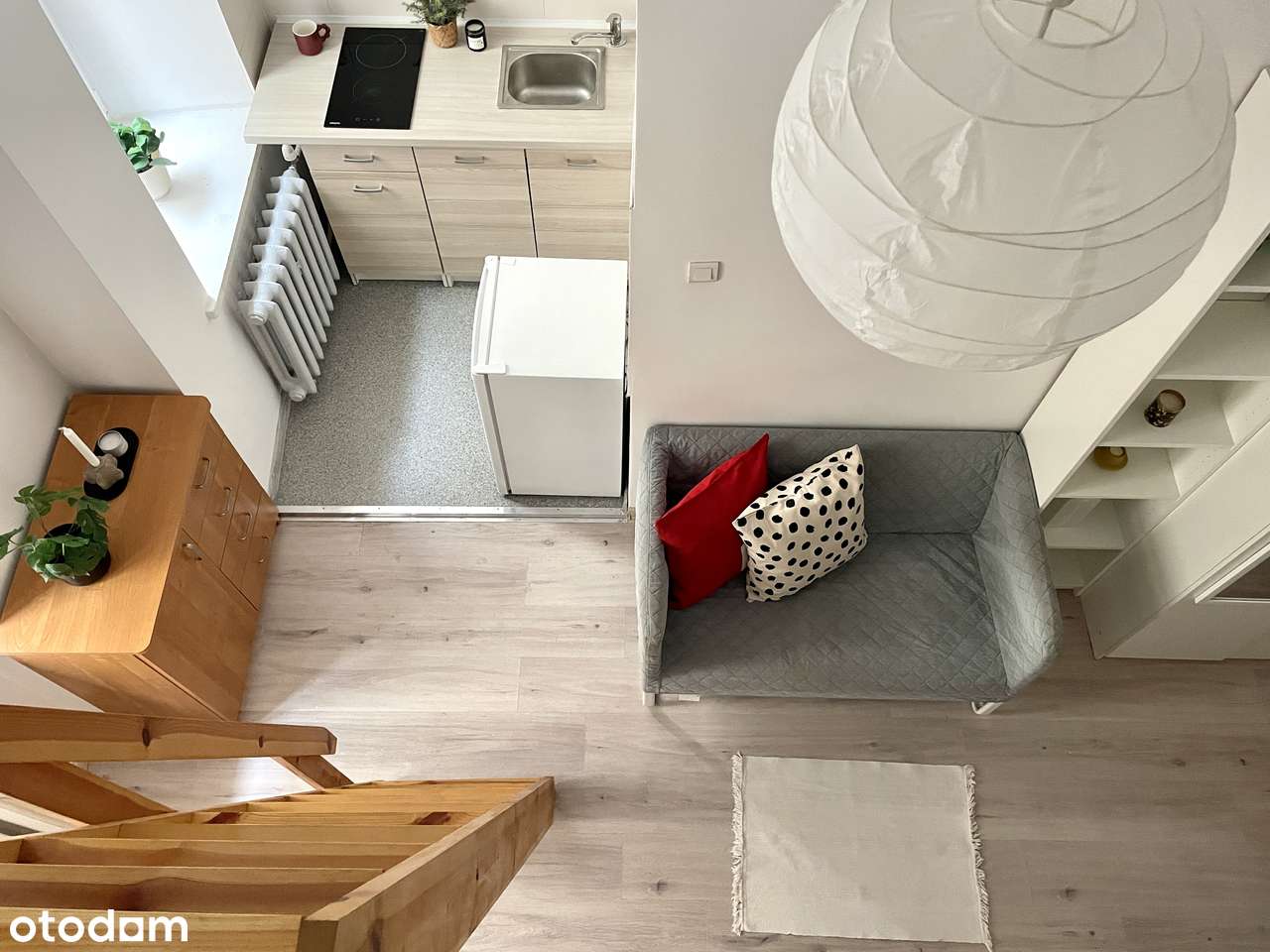 Kawalerka z antresolą ul. Żeromskiego 27 | UMED UŁ PŁ centrum - Pełny obrazek: 4/14