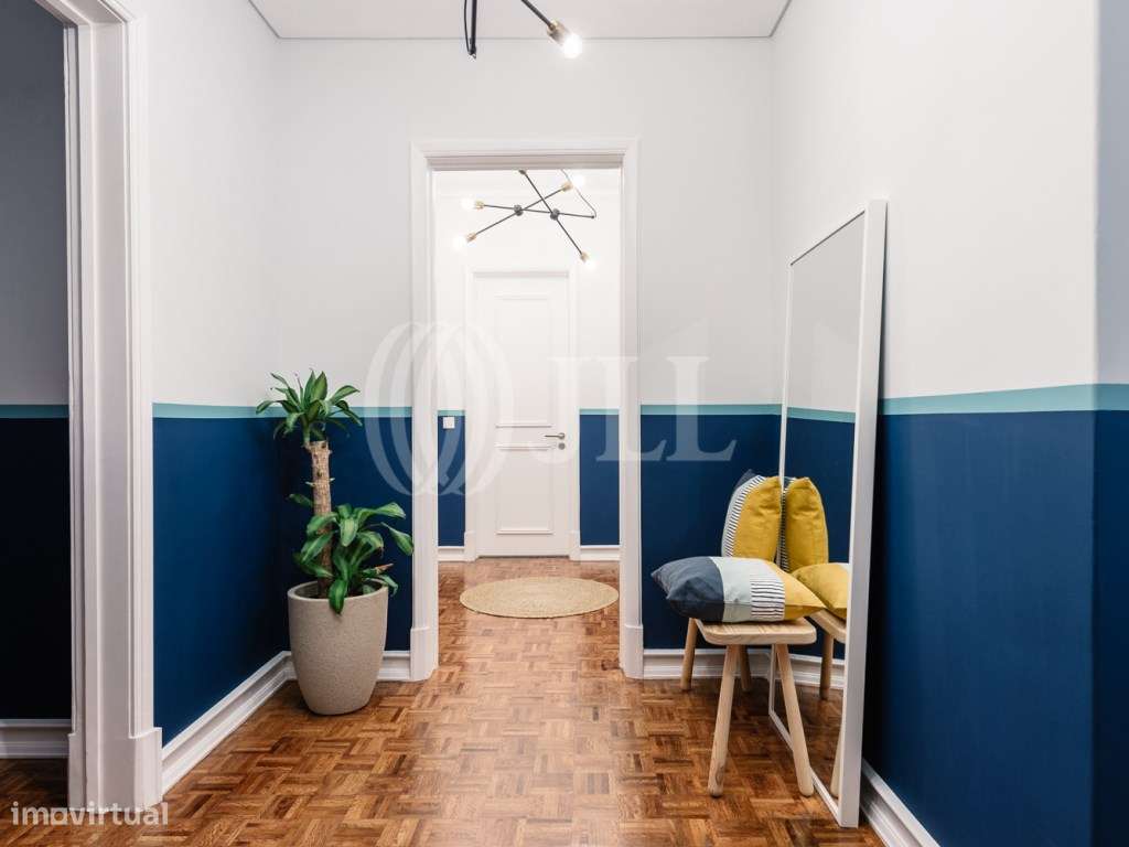 Apartamento T5 vista para o jardim Praça Flores Lisboa - Grande imagem: 4/15