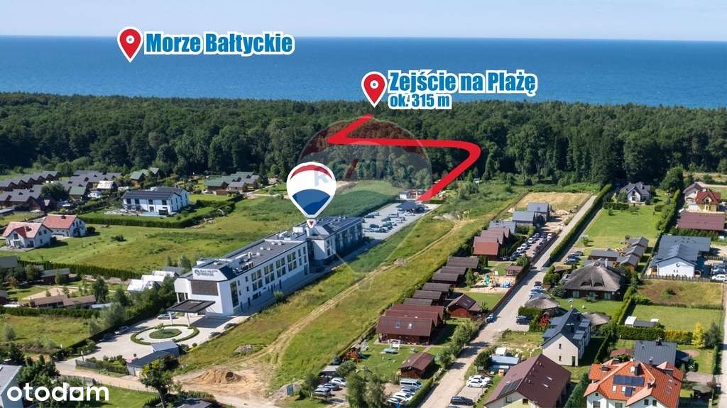 Dwupokojowy apartament 35,71 m² w Mielenku-4