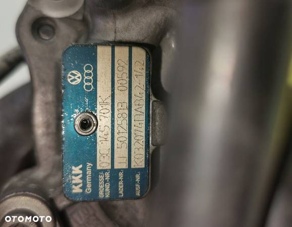 TURBINA TURBOSPRĘŻARKA VW GOLF V 1.4 TSI 03C145701K - 5