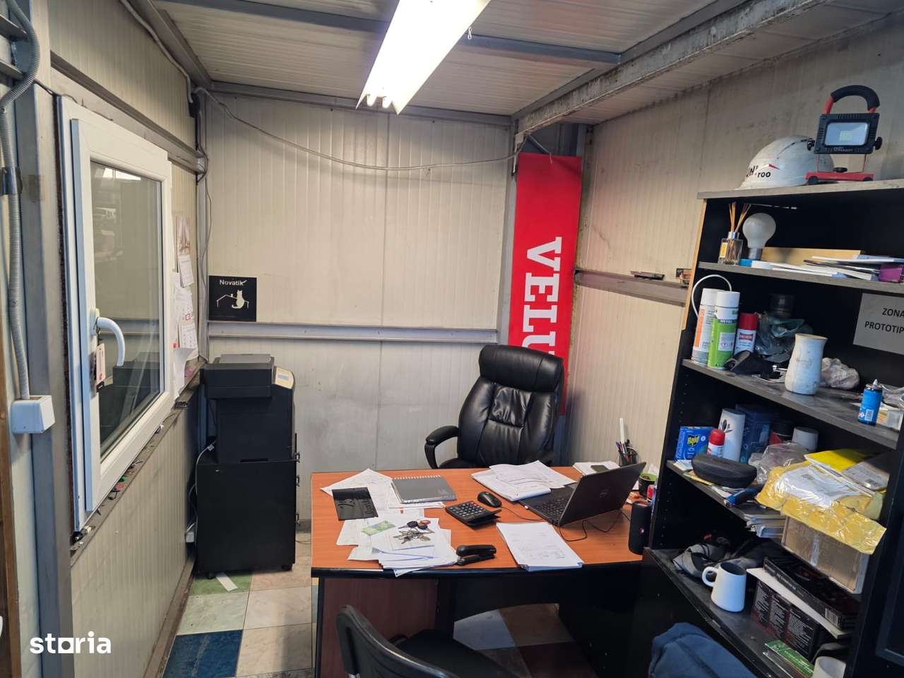 Hala structură metalică 235 mp înălțime 6 m Terezian / Kogălniceanu-7