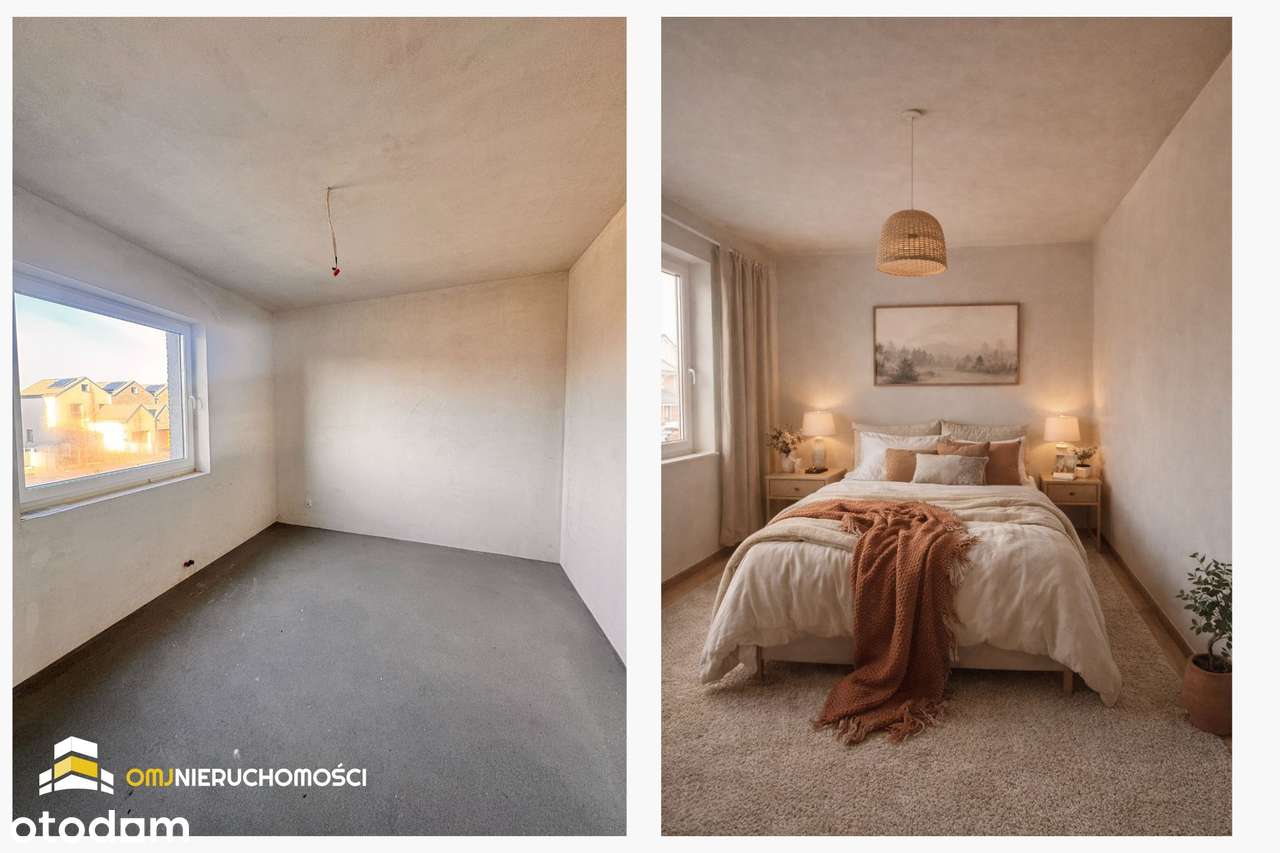 Mieszkanie 94 m2 blisko Wrocławia-Gajków, 2 miejsca postojowe, balkon-2