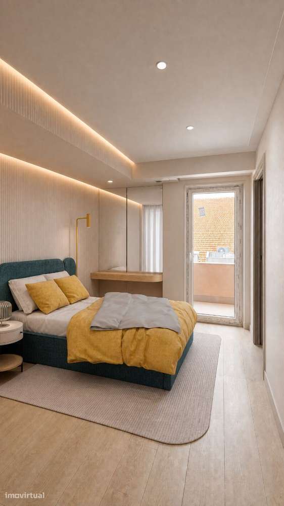 APARTAMENTO T3  com vistas de mar e rio,  como novo, Situado no Bai...-6