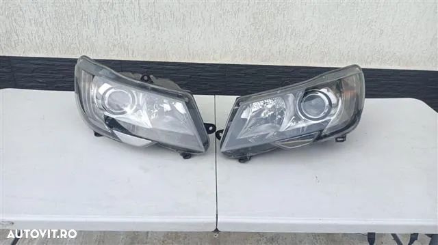 Set FAR dreapta stanga Skoda Superb an 2013 2014 2015 Lupa Halogen cod 3T1941016F , 3T1941015F - 1