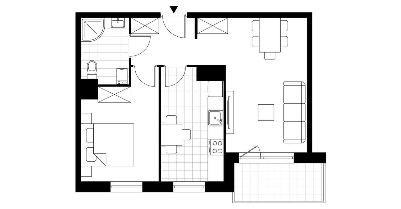 Osiedle Green Park | mieszkanie 2-pok. | 11_A10 - Pełny obrazek: 4/9