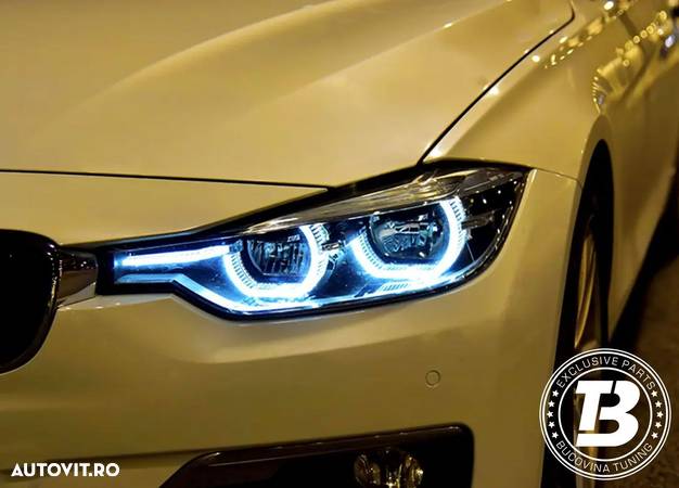 Sticle Faruri compatibile cu BMW Seria 3 F30 F31 LED - 5