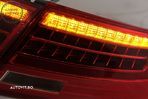 Stopuri LED Audi A5 8T Coupe Cabrio Sportback (2007-2011) Semnal Secvential Dinami- livrare gratuita - 8