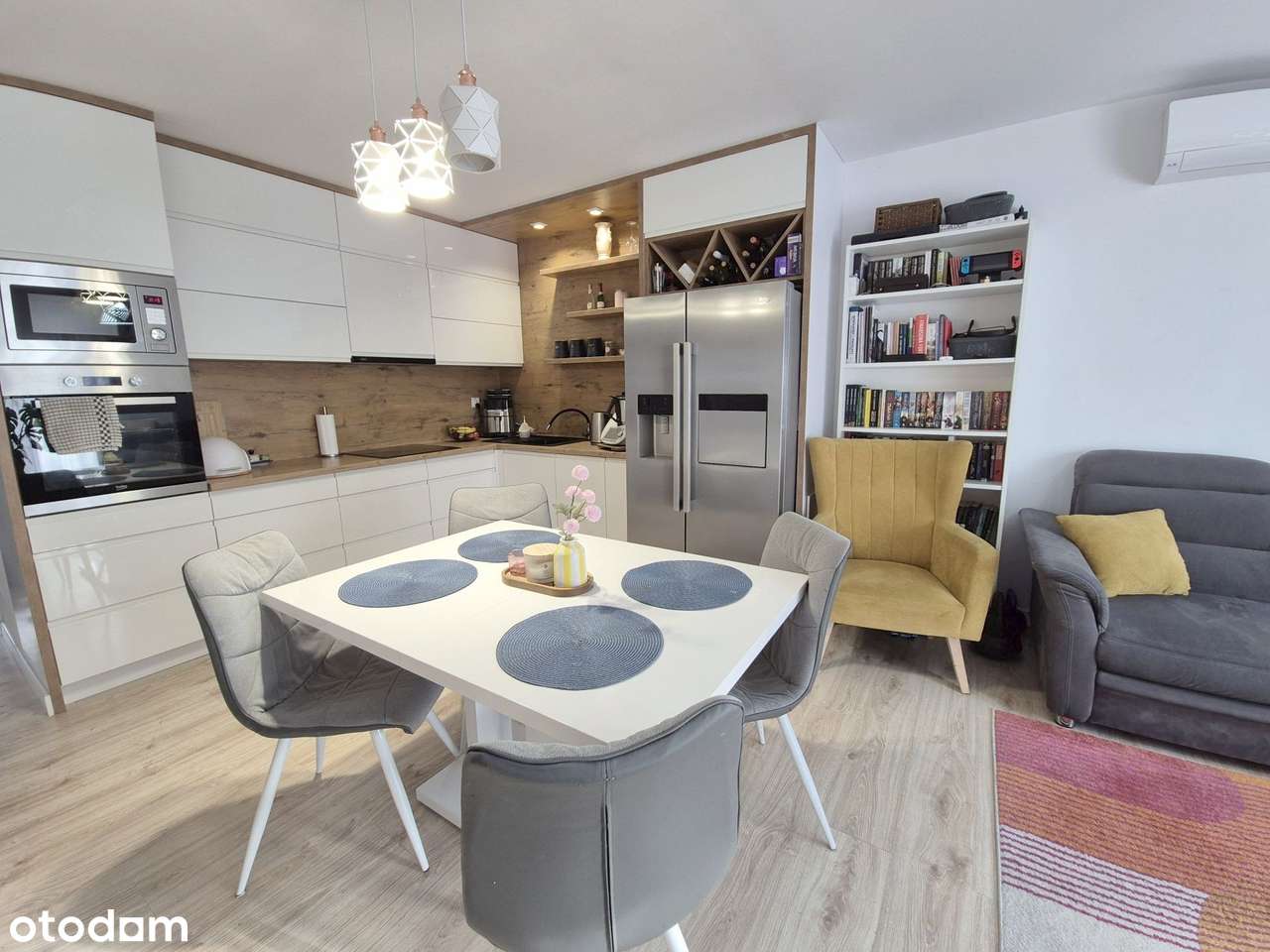 bezczynszowe mieszkanie 3 pokojowe – balkon – klimatyzacja – parking-8