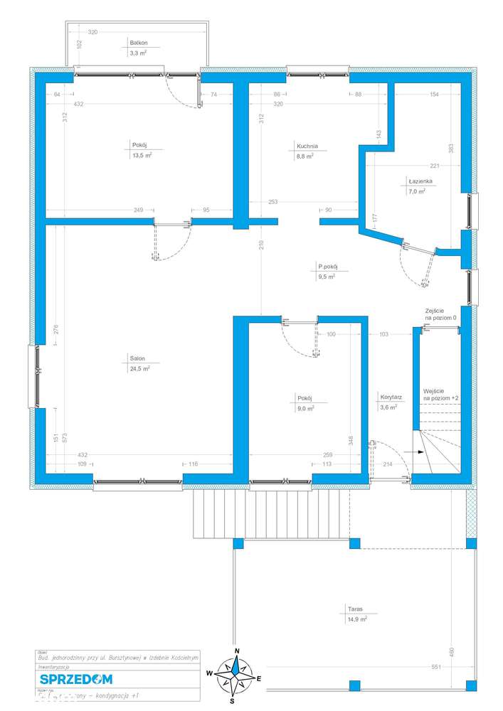 Dom 245m²✮Działka 900m²✮2000✮9 pokoi✮3 łazienki✮Garaż✮Taras - Pełny obrazek: 3/20