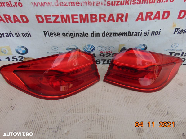 Stop BMW g30 stopuri spate stanga dreapta interior exterior aripa haion lampa tripla - 7