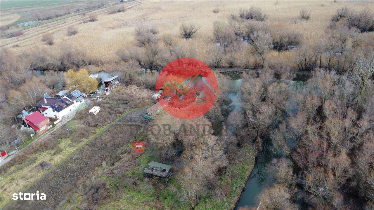 Teren 4212 mp cu deschidere la Canal Dunavat, ideal pentru pensiune tu - Imagine principală: 2/6