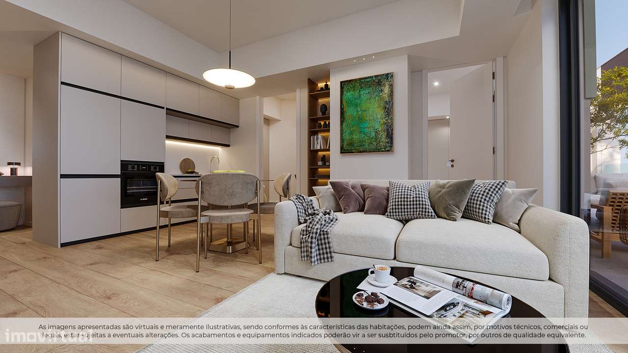 T0 novo com gym e garagem em Vila Nova de Gaia - Grande imagem: 5/13