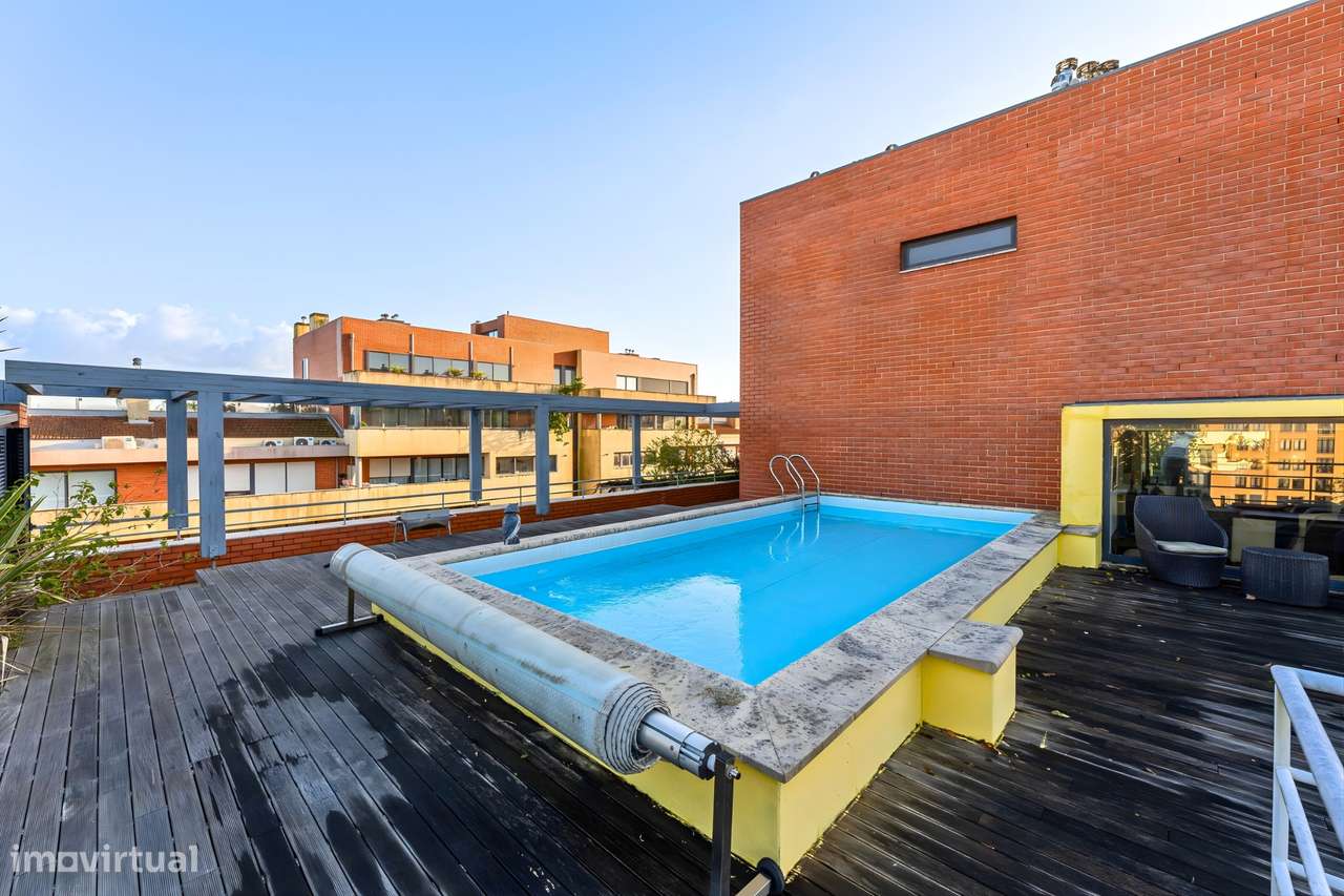 Penthouse T6 duplex, com piscina privativa, em condomínio de luxo-19