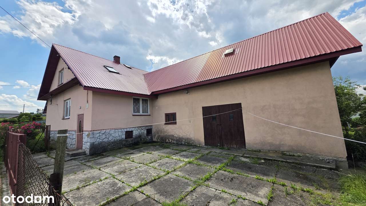 Dom w Spytkowicach. Przy skrzyżowaniu na Rabę, znakomita lokalizacja - Pełny obrazek: 2/16