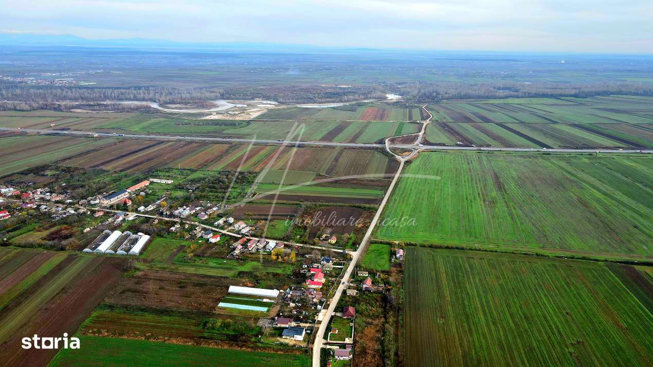 Teren intravilan curti-constructii, industrial, Autostrada A1 - km 62-10