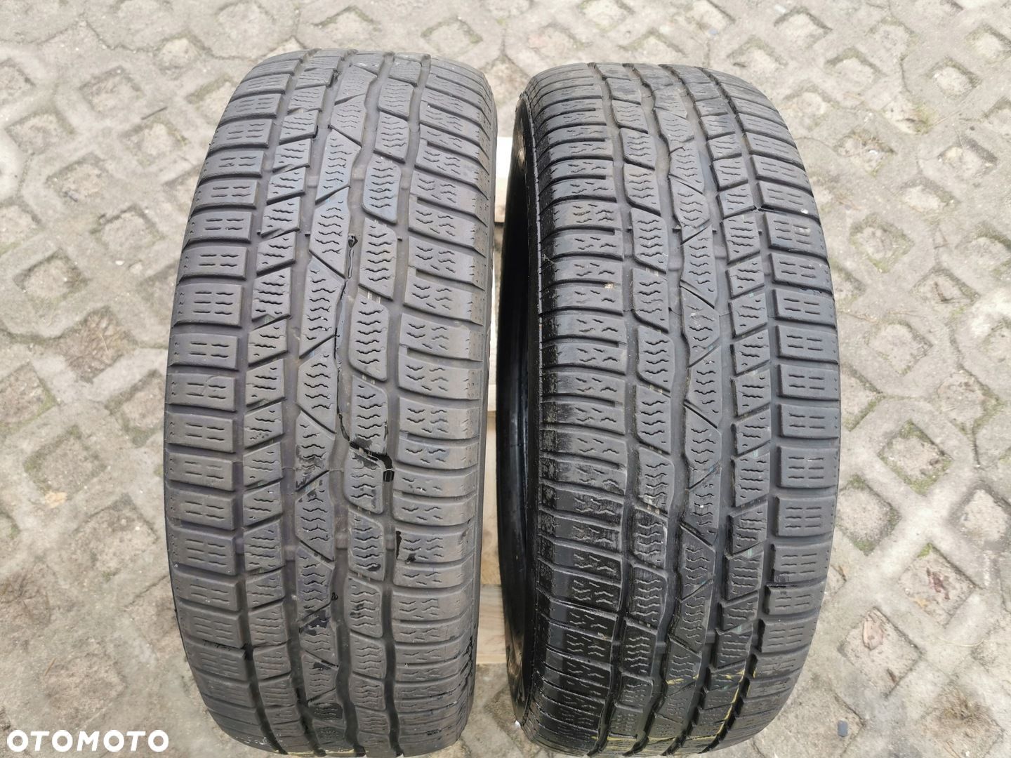 Opony zimowe 205/60 R16 Continental 2 sztuki - 1