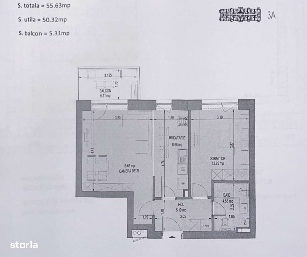 2 Camere Nusco City | Promenada | Vedere Sud| Parcare-6