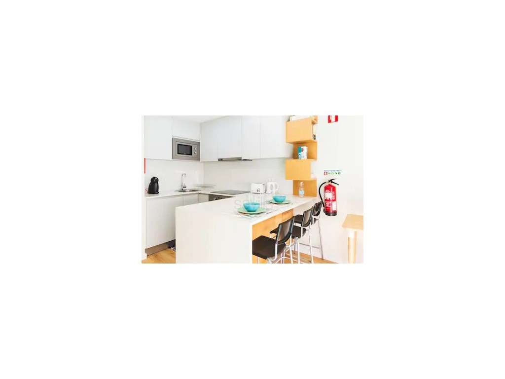 Apartamento T0 Bonjardim com licença AL - Grande imagem: 4/8