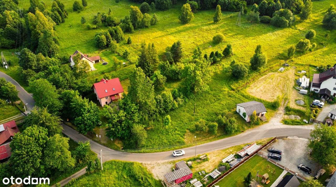 Działka budowlana 6 arów – Korbielów, u stóp Pilska-5