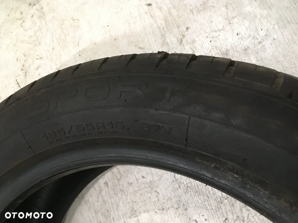 OPONA OPONY DUNLOP SPORT 195/55/16 2020R - 5